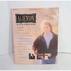 Al Denson Songbook Sheet Music 1992 Christian Piano Vocal Guitar Benson Music